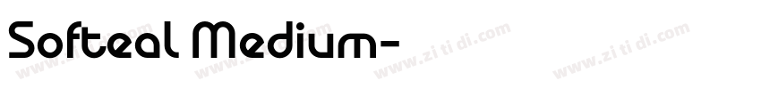 Softeal Medium字体转换